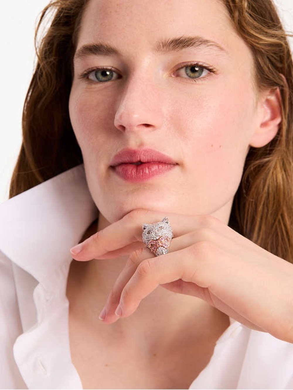 Kate Spade RARE SOLD OUT Pawlina Cocktail Ring With Dusty NWT Size 5 - Picture 5 of 9